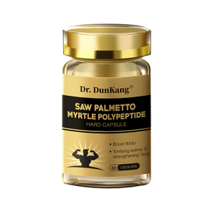 C&aacute;psulas de p&eacute;ptidos Saw Palmetto y Damiana