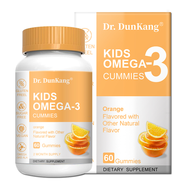 Gomitas DHA veganas para ni&ntilde;os | Aceite de Algas Omega-3 + Vitamina C