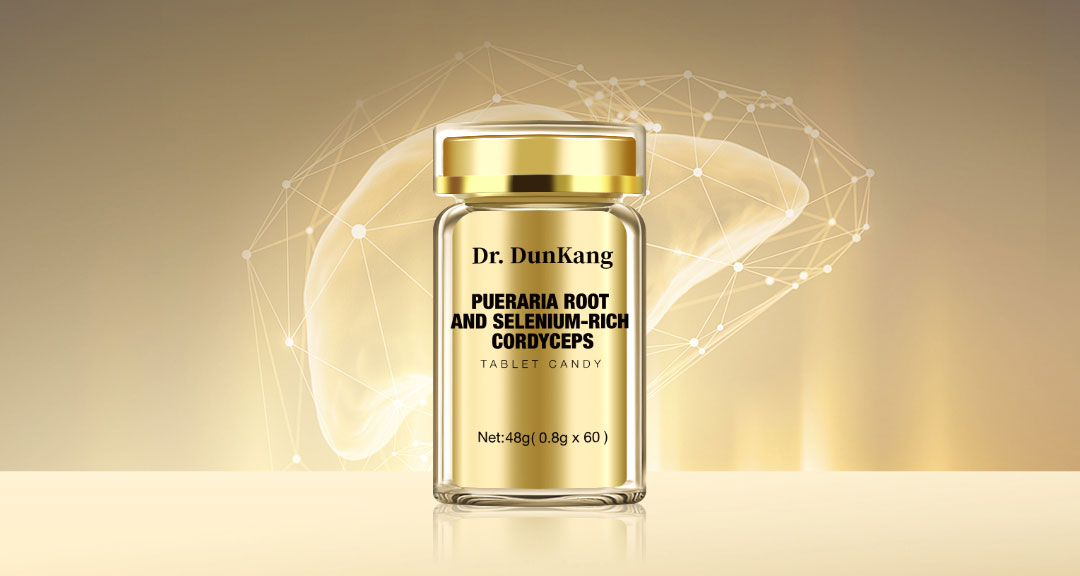 Tabletas de Pueraria y Cordyceps enriquecidas con Se